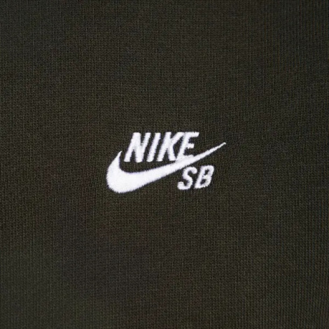Худи Nike SB FLEECE SKATE темно-зеленое FV7351-355