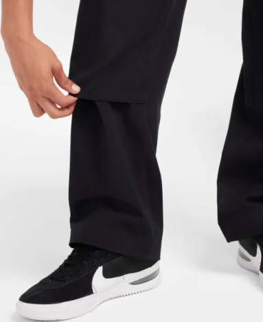Спортивні штани Nike SB DOUBLE-KNEE TWILL SKATE чорні FV7349-010