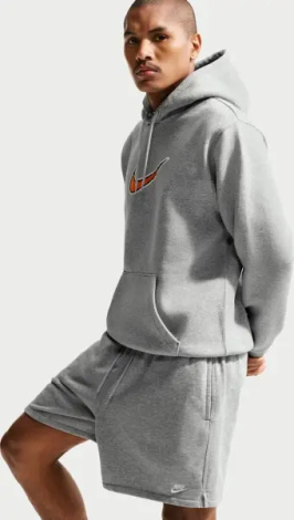 Шорти Nike CLUB FRENCH TERRY FLOW сірі FN3520-063