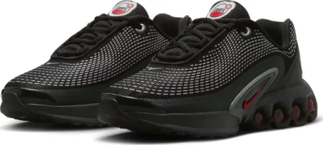 Кросівки підліткові Nike AIR MAX DN (GS) чорно-срібно-червоні FB8987-009