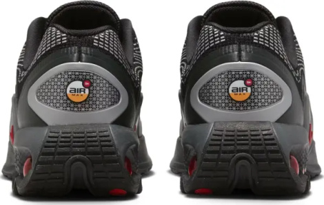 Кросівки підліткові Nike AIR MAX DN (GS) чорно-срібно-червоні FB8987-009