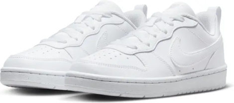 Кроссовки подростковые Nike COURT BOROUGH LOW RECRAFT (GS) белые DV5456-106