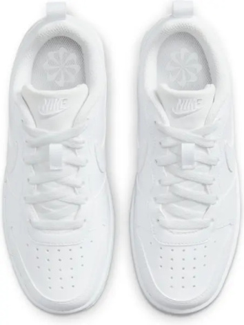 Кроссовки подростковые Nike COURT BOROUGH LOW RECRAFT (GS) белые DV5456-106