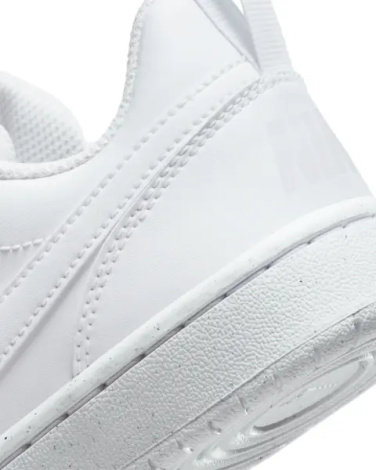 Кроссовки подростковые Nike COURT BOROUGH LOW RECRAFT (GS) белые DV5456-106