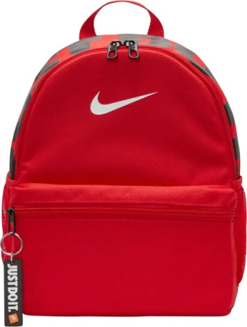 Рюкзак подростковый Nike BRASILIA JDI MINI BACKPACK 11L красный DR6091-657