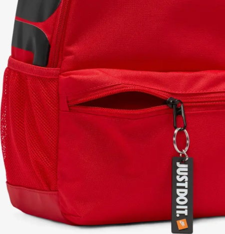 Рюкзак подростковый Nike BRASILIA JDI MINI BACKPACK 11L красный DR6091-657