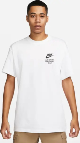 Футболка Nike SPORTSWEAR AUTHORIZED PERSONNEL белая DM6427-100