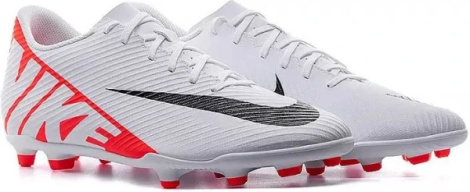 Бутси Nike VAPOR 15 CLUB FG/MG біло-червоні DJ5963-600