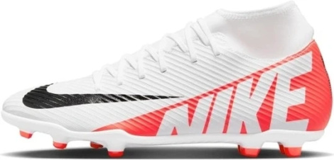 Бутси Nike SUPERFLY 9 CLUB FG/MG біло-червоні DJ5961-600