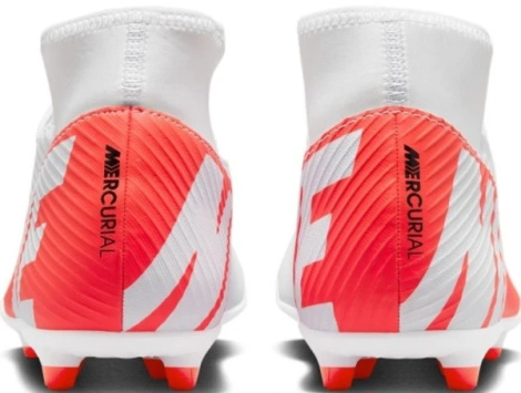 Бутси Nike SUPERFLY 9 CLUB FG/MG біло-червоні DJ5961-600
