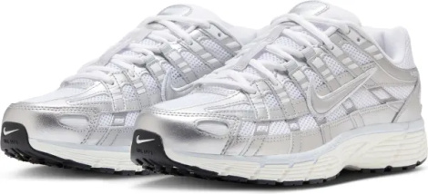 Кросівки жіночі Nike P-6000 біло-сріблясті BV1021-106
