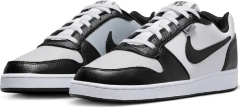 Кроссовки Nike EBERNON LOW PREMIUM бело-черные AQ1774-102