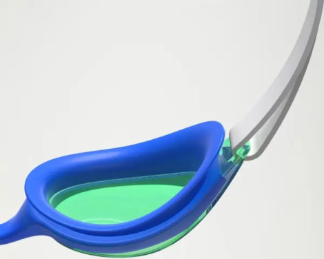 Окуляри для плавання дитячі Speedo HYPER FLYER синьо-бірюзово-білі 8-7750317424
