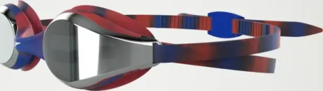 Очки для плавания детские Speedo HYPER FLYER MIRRORED сине-красные 8-7750316411