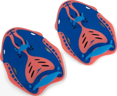 Лопатки для плавання Speedo BIOFUSE POWER PADDLE AU синьо-помаранчеві 8-73156F959