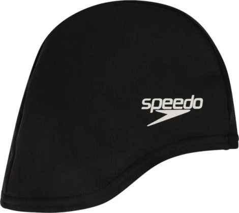 Шапочка для плавання дитяча Speedo POLY CAP JU чорна 8-710110001