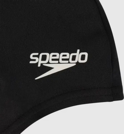 Шапочка для плавання дитяча Speedo POLY CAP JU чорна 8-710110001