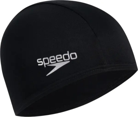 Шапочка для плавания Speedo POLYESTER CAP черная 8-710080000-1