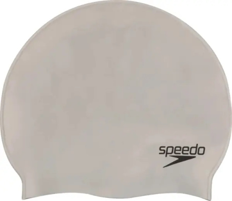 Шапочка для плавання Speedo FLAT SILICONE CAP AU срібна 8-709911181