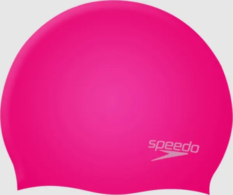 Шапочка для плавання дитяча Speedo PLAIN MOULDED SILICONE CAP JU рожева 8-70990F290