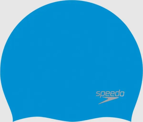 Шапочка для плавання Speedo PLAIN MOULDED SILICONE CAP AU блакитна 8-70984D437