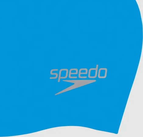 Шапочка для плавання Speedo PLAIN MOULDED SILICONE CAP AU блакитна 8-70984D437