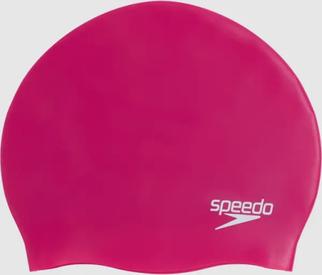 Шапочка для плавання Speedo PLAIN MOULDED SILICONE CAP AU рожева 8-70984B495