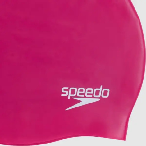 Шапочка для плавання Speedo PLAIN MOULDED SILICONE CAP AU рожева 8-70984B495