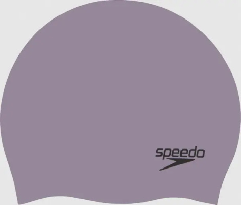 Шапочка для плавання Speedo PLAIN MOULDED SILICONE CAP AU срібна 8-709849086