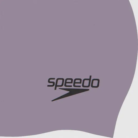 Шапочка для плавання Speedo PLAIN MOULDED SILICONE CAP AU срібна 8-709849086