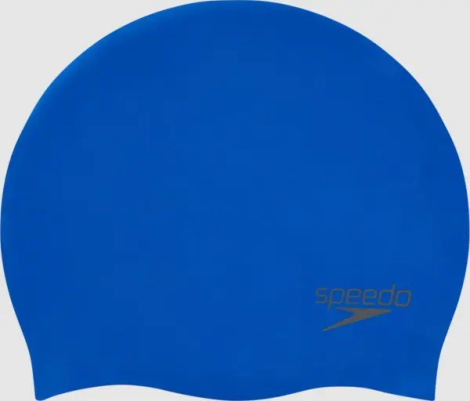 Шапочка для плавания Speedo PLAIN MOULDED SILICONE CAP AU синяя 8-709842610