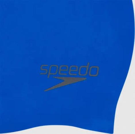 Шапочка для плавания Speedo PLAIN MOULDED SILICONE CAP AU синяя 8-709842610
