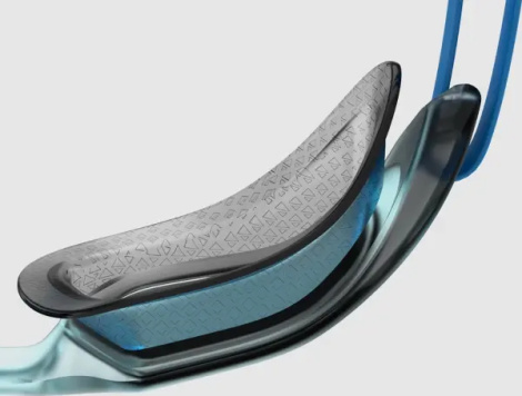 Окуляри для плавання дитячі Speedo HYDROPULSE GOG JU блакитно-сірі 8-12270D658
