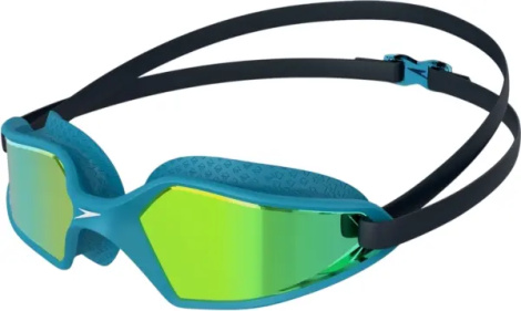 Окуляри для плавання дитячі Speedo HYDROPULSE MIRROR GOG JU бірюзово-чорні 8-12269D656