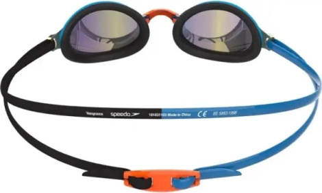 Окуляри для плавання Speedo VENGEANCE MIR GOG AU синьо-чорно-помаранчеві 8-11324G790