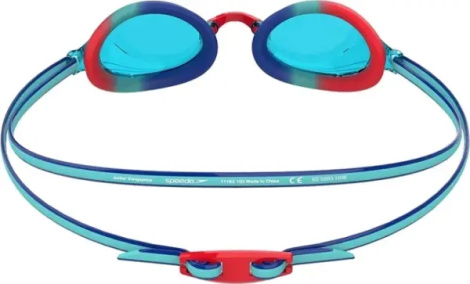 Окуляри для плавання дитячі Speedo VENGEANCE GOG JU блакитно-темно-синьо-червоні 8-11323G801