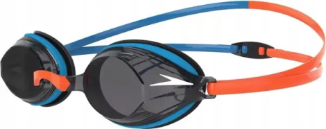 Очки для плавания Speedo VENGEANCE GOG AU оранжево-сине-черные 8-11322G792