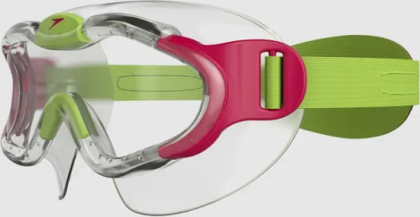 Окуляри для плавання дитячі Speedo SEA SQUAD MASK JU рожево-салатові 8-087638028