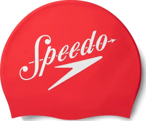 Шапочка для плавання Speedo SLOGAN PRT CAP AU червоно-біла 8-0838514614