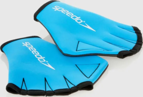 Рукавички для плавання Speedo AQUA GLOVE AU блакитні 8-069190309