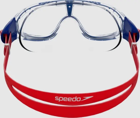 Окуляри для плавання дитячі Speedo RIFT GOG JU прозоро-синьо-червоні 8-01213C811