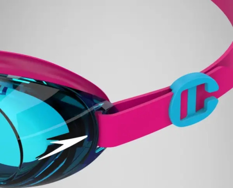 Окуляри для плавання дитячі Speedo KIDS JET 2.0 рожево-блакитні 8-00493618448