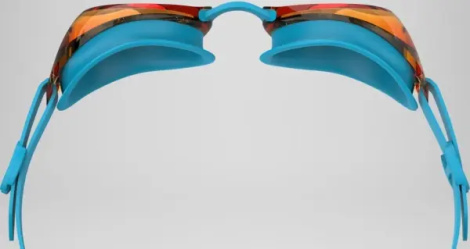 Окуляри для плавання дитячі Speedo KIDS JET 2.0 блакитно-помаранчеві 8-00493618447