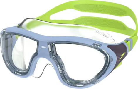 Окуляри для плавання дитячі Speedo JUNIOR BIOFUSE 2.0 MASK сіро-салатові 8-00491818683