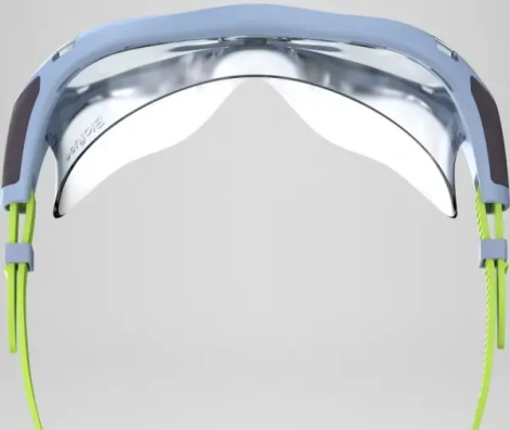 Окуляри для плавання дитячі Speedo JUNIOR BIOFUSE 2.0 MASK сіро-салатові 8-00491818683