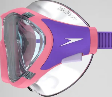 Окуляри для плавання дитячі Speedo JUNIOR BIOFUSE 2.0 MASK рожево-фіолетові 8-00491817751