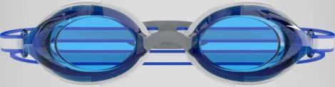 Окуляри для плавання дитячі Speedo JUNIOR VANQUISHER 3.0 синьо-білі 8-00475210729
