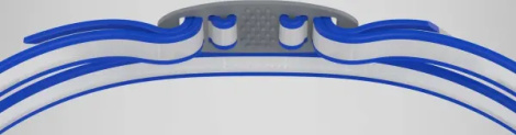 Окуляри для плавання дитячі Speedo JUNIOR VANQUISHER 3.0 синьо-білі 8-00475210729