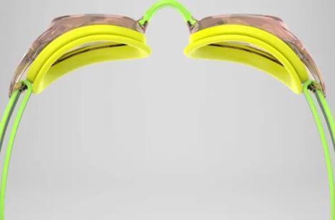 Очки для плавания Speedo VANQUISHER 3.0 MIRRORED желто-салатово-черные 8-00473417218