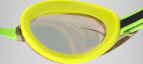 Очки для плавания Speedo VANQUISHER 3.0 MIRRORED желто-салатово-черные 8-00473417218